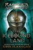 Book cover for "The icebound land".
