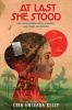 Book cover for "At last she stood".