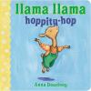 Book cover for "Llama Llama hoppity-hop"