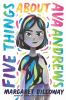 Book cover for "Five things about Ava Andrews"