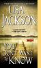 Book cover for "You don't want to know"