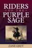 Book cover for "Riders of the purple sage"