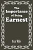 Book cover for "The Importance of Being Earnest"