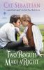 Book cover for "Two rogues make a right"