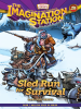 Book cover for "Sled Run for Survival".