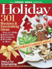 Book cover for "Holiday: 301 Recipes & Decorating Ideas"