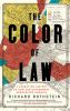 Book cover for "The color of law"