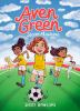 Book cover for "Aven Green soccer machine".
