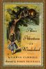 Book cover for "Alice's adventures in Wonderland"