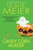 Book cover for "Candy corn murder".