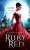 Book cover for "Ruby red"
