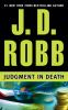 Book cover for "Judgment in death".