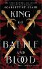 Book cover for "King of battle and blood".