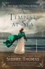 Book cover for "A tempest at sea".