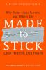 Book cover for "Made to stick"
