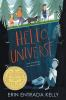 Book cover for "Hello, universe"
