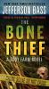 Book cover for "The bone thief".