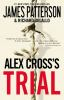 Book cover for "Alex Cross's trial".