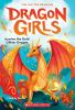 Book cover for "Azmina the gold glitter dragon".