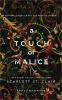 Book cover for "A touch of malice".
