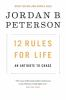 Book cover for "12 rules for life"