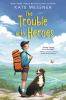Book cover for "The trouble with heroes"