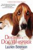 Book cover for "Death of a dog whisperer".