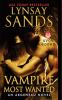Book cover for "Vampire most wanted".