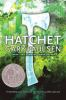 Book cover for "Hatchet"