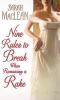 Book cover for "Nine rules to break when romancing a rake"