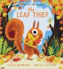 Book cover for "The leaf thief".