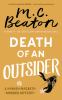 Book cover for "Death of an outsider".
