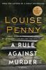 Book cover for "A rule against murder".