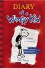 Book cover for "Diary of a wimpy kid".