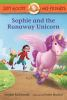 Book cover for "Sophie and the runaway unicorn".