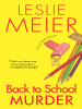 Book cover for "Back to School Murder".