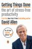 Book cover for "Getting things done"