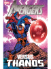 Book cover for "Avengers vs. Thanos"
