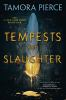 Book cover for "Tempests and slaughter".