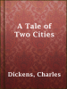 Book Cover for "A Tale of Two Cities"