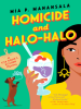 Book Cover for "Homicide and Halo-Halo"