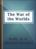 Book Cover for "The War of the Worlds"