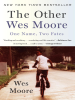 Book Cover for "The Other Wes Moore"