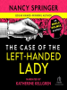 Book Cover for "The Case of the Left Handed Lady"