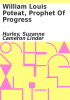 Book cover for "William Louis Poteat, prophet of progress".