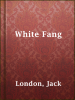 Book Cover for "White Fang"