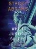 Book Cover for "While Justice Sleeps"