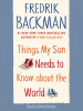 Book Cover for "Things My Son Needs to Know about the World"
