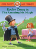 Book Cover for "Rocky Zang in the Amazing Mr. Magic"