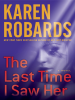 Book Cover for "The Last Time I Saw Her"